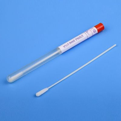 Écouvillons CM-FS913 assemblés en nylon avec le long écouvillon d'échantillonnage d'ADN de sachet de tube/en plastique