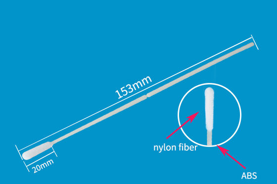 La collection de spécimen en nylon d'essai stérile s'est assemblée le transport nasopharyngal d'échantillon d'écouvillon