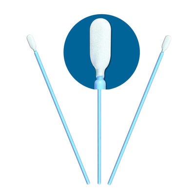 CM-PS761M Long Handle Cleanroom tamponne les bâtons jetables d'écouvillon de Microfiber de double couche