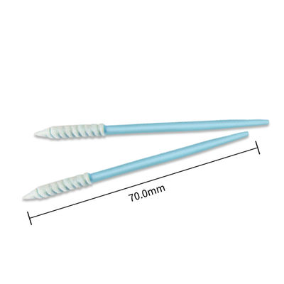 Le Cleanroom en spirale aigu mince de polyester de mousse d'Esd de la tête CM-PS752 tamponne pour le nettoyage de l'électronique