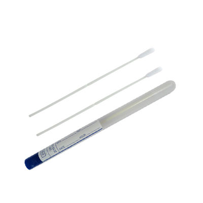 Écouvillon assemblé en nylon de échantillonnage buccal moulé de soin oral des écouvillons 152mm d'ADN de point de rupture
